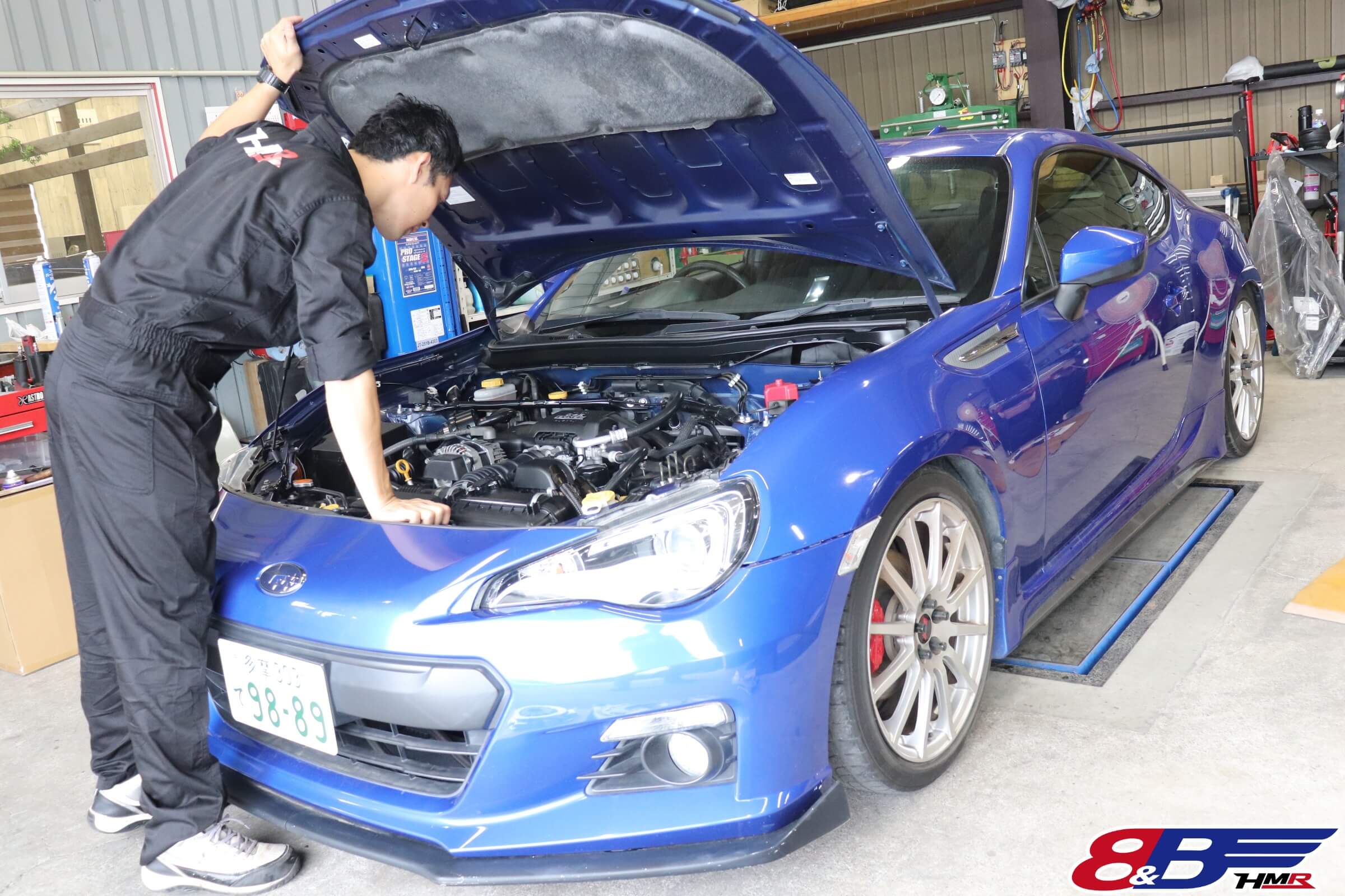 【デモカーBRZ】クスコクラッチキットを装着 – 8&B HMR