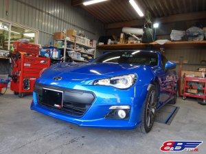 BRZ(ZC6)納車前整備としてクラッチ交換をしました。