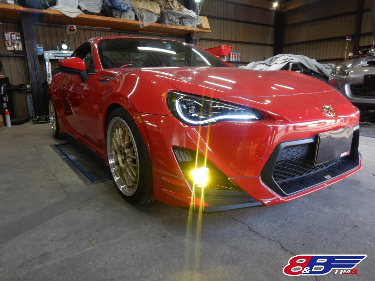 86(ZN6)各ライト・室内灯をフルLED化!&バレンティ ジュエルLED