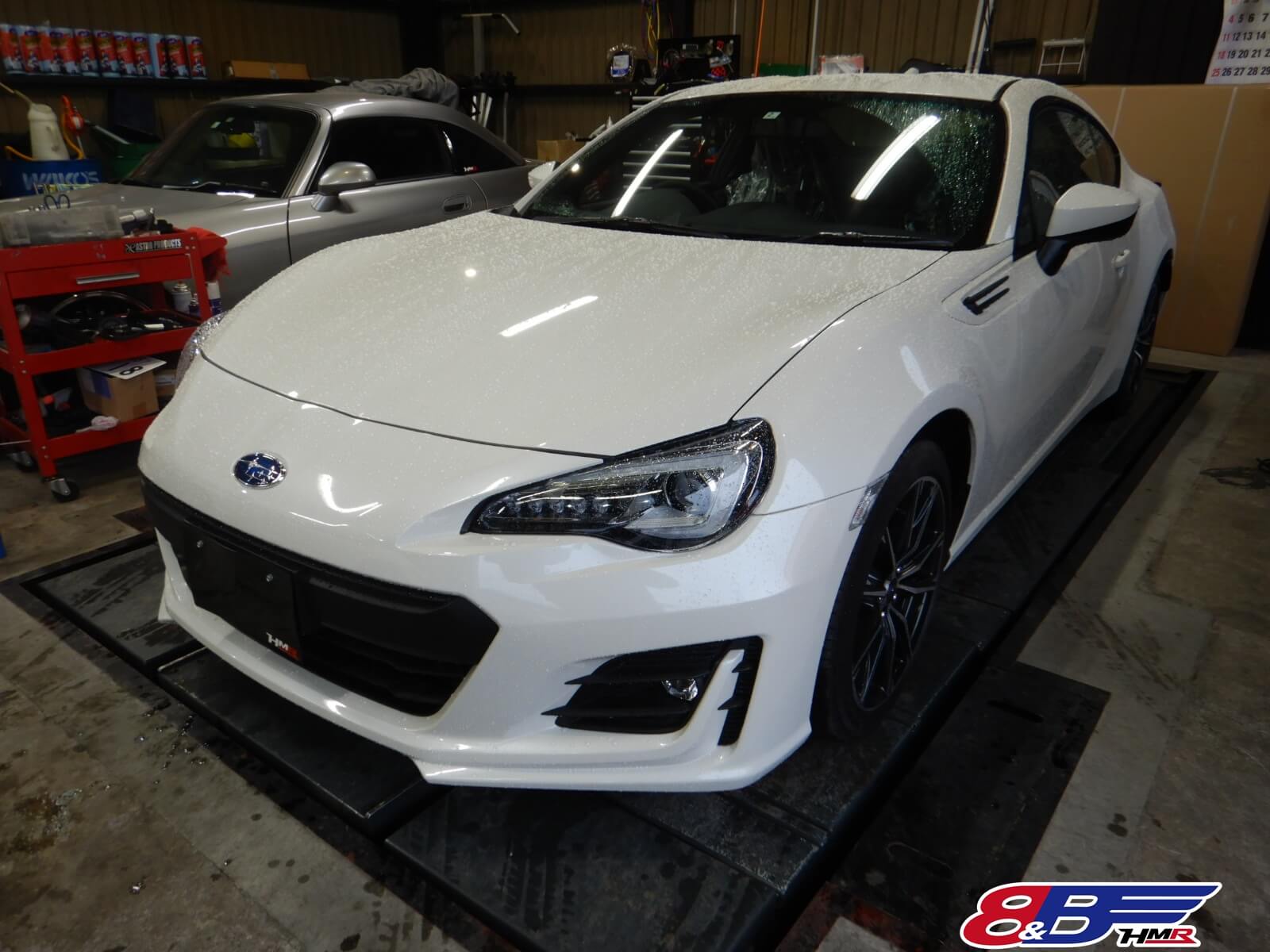 極上！走行距離2800キロ！？クリスタルホワイトパールのBRZ(ZC6)の納車前整備を行いました！