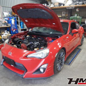 デモカー86 Zn6 スピリット車高調取り付けで足回りをシャキッと 8 B Hmr