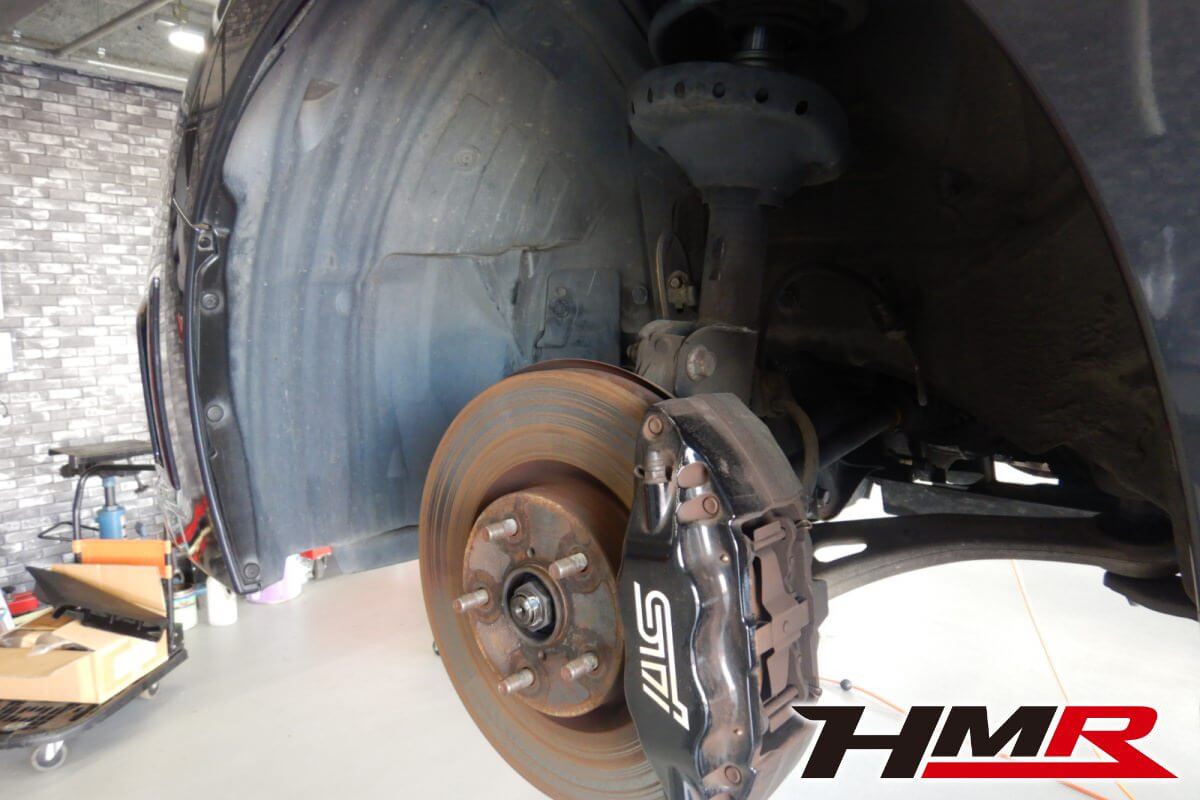 インプレッサWRXSTI(GRB)納車前点検整備