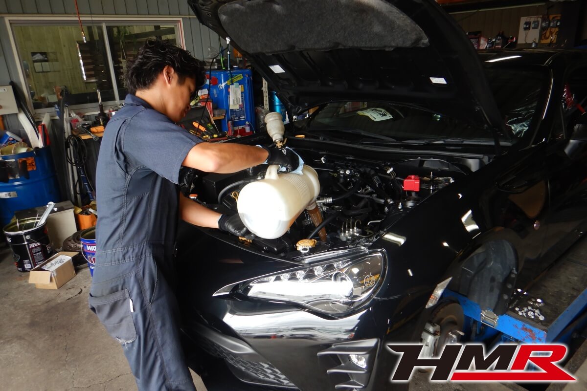 トヨタ86(ZN6)納車前点検整備