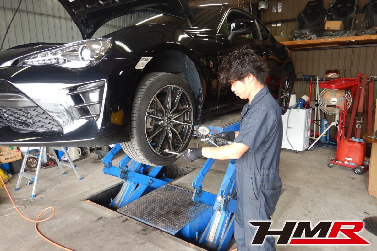 トヨタ86(ZN6)納車前点検整備