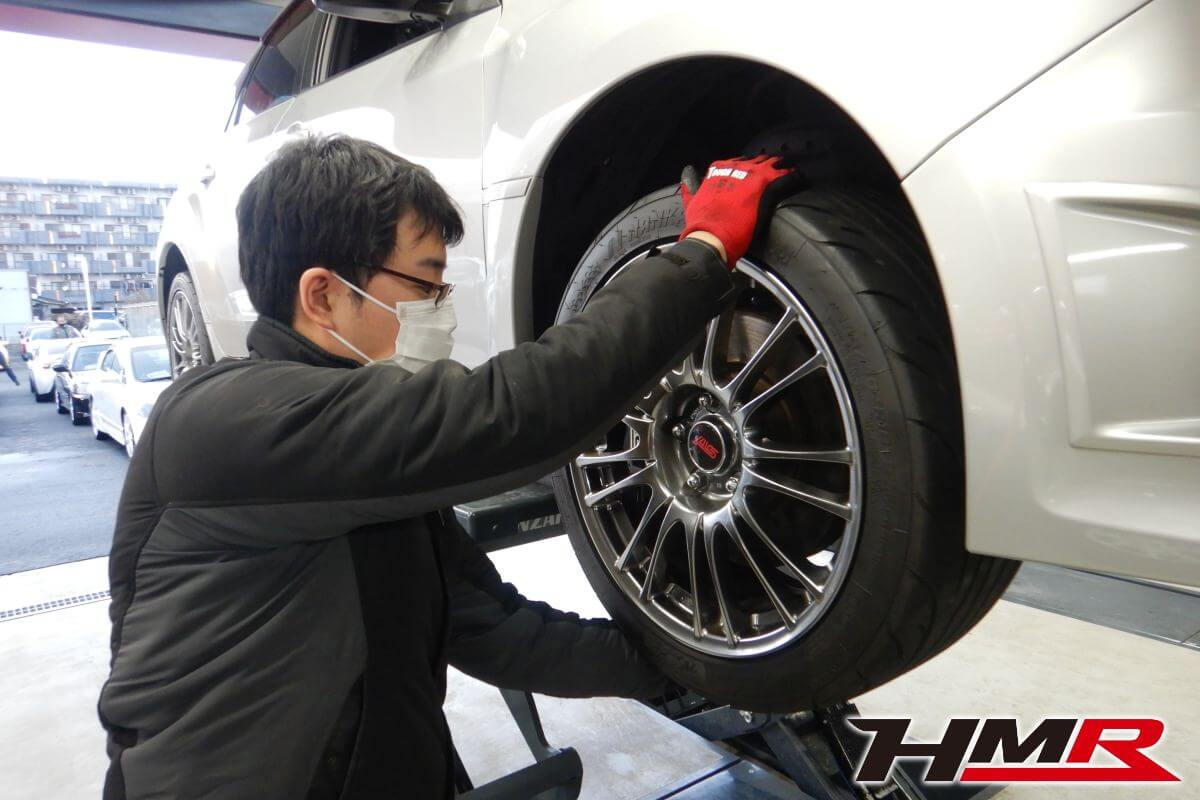 インプレッサWRXSTI(GRB)納車前点検整備