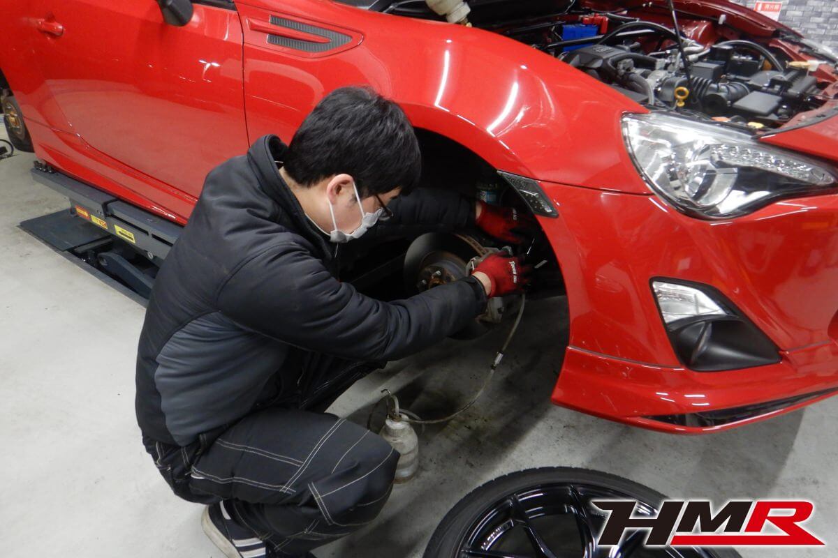 86(ZN6)納車前点検整備