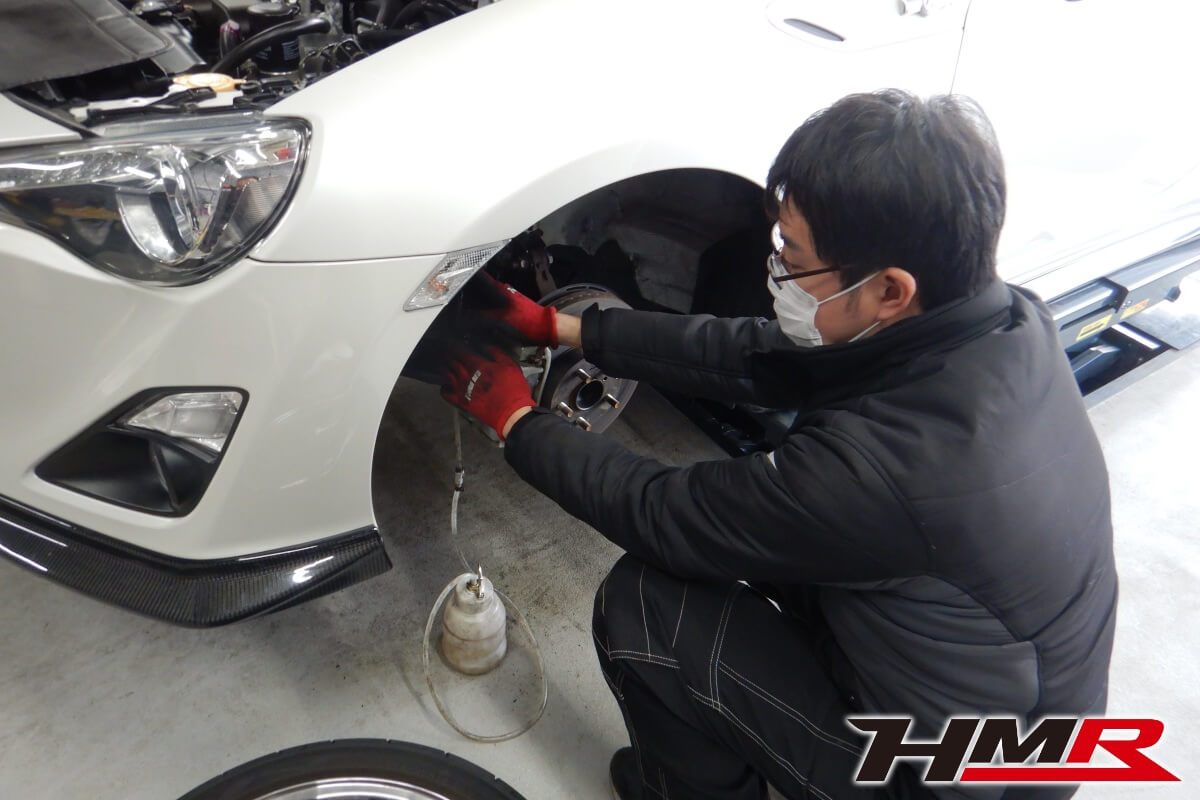 86(ZN6)納車前点検整備