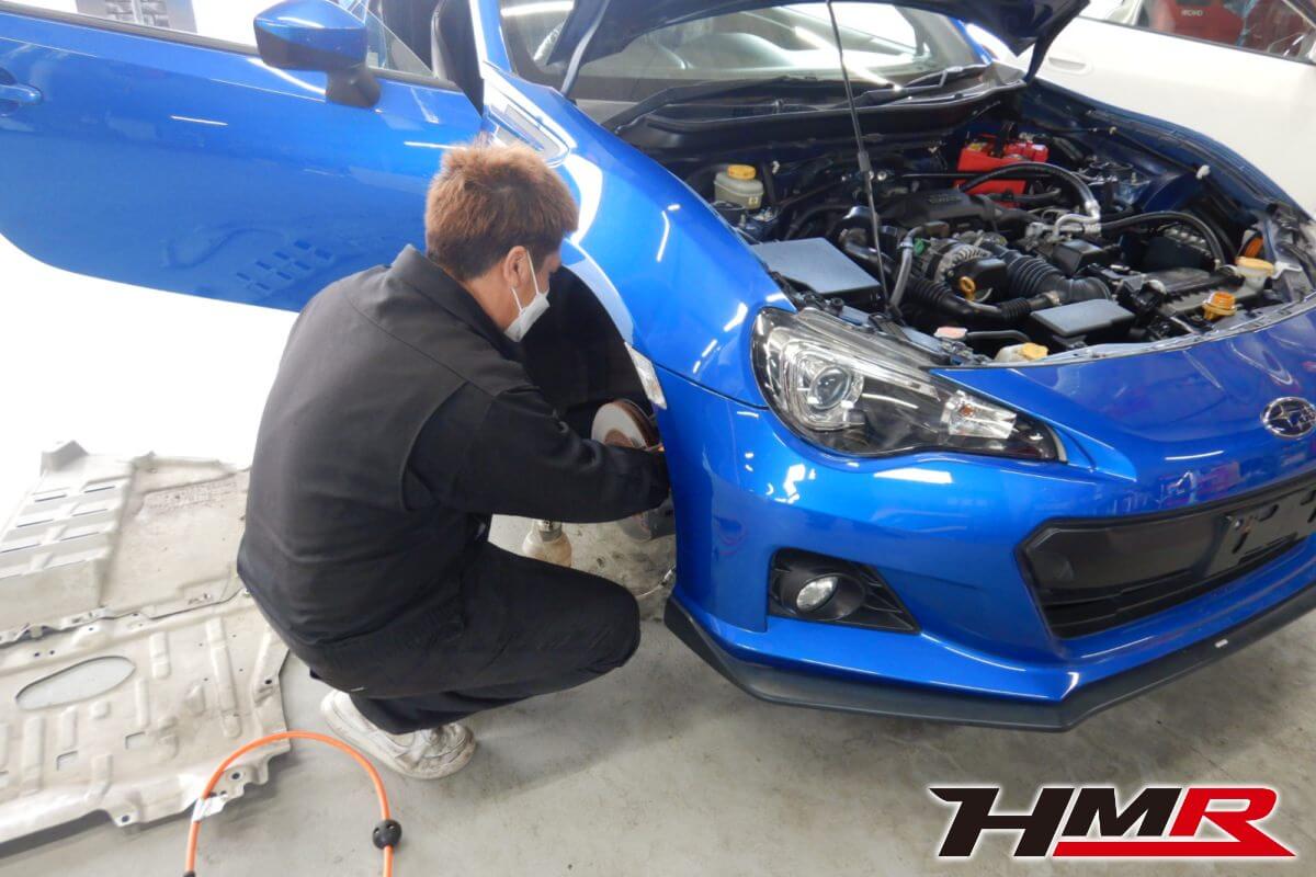 BRZ(ZC6)納車前点検整備