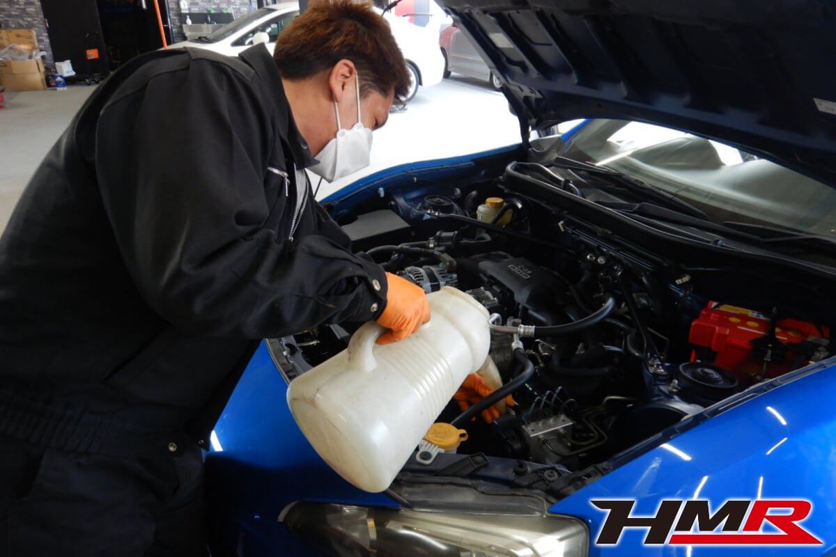 BRZ(ZC6)納車前点検整備