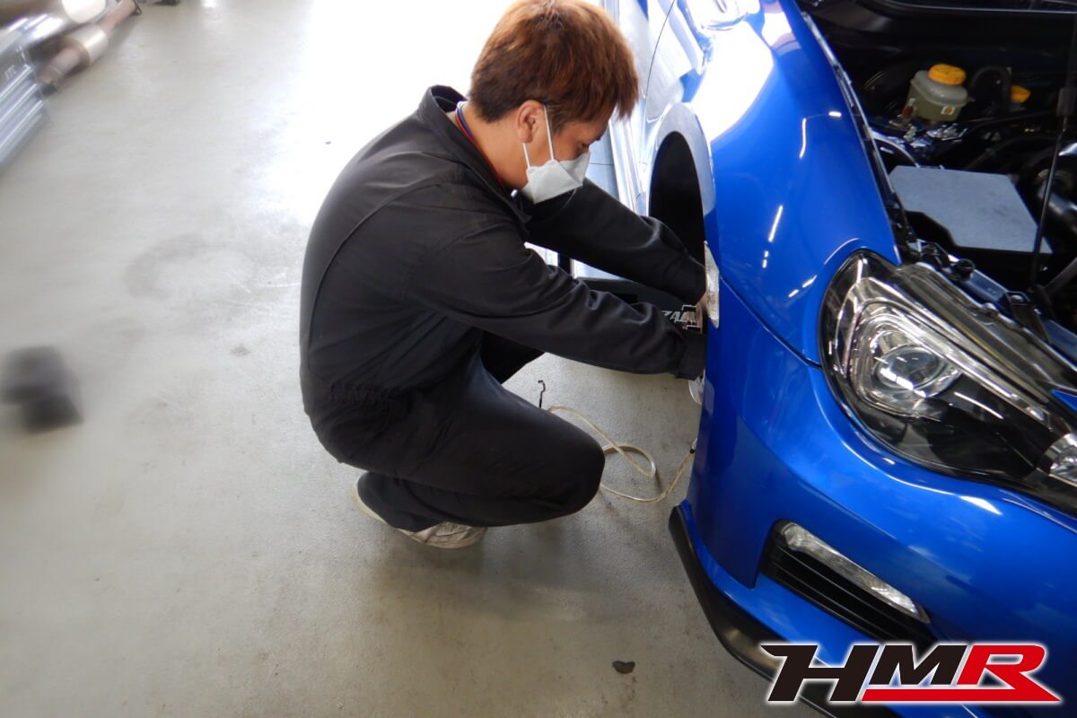 BRZ(ZC6)納車前点検整備