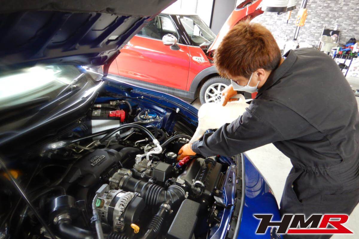 BRZ(ZC6)納車前点検整備