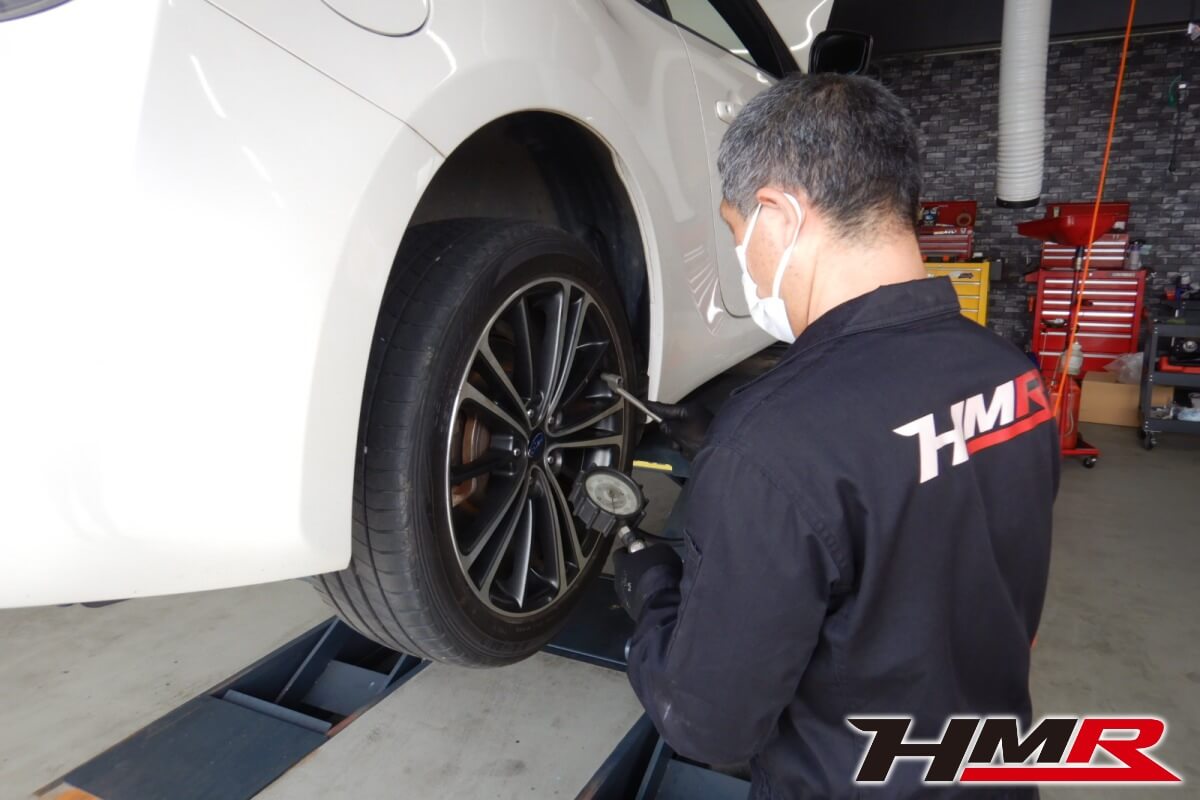 BRZ(ZC6)納車前点検整備