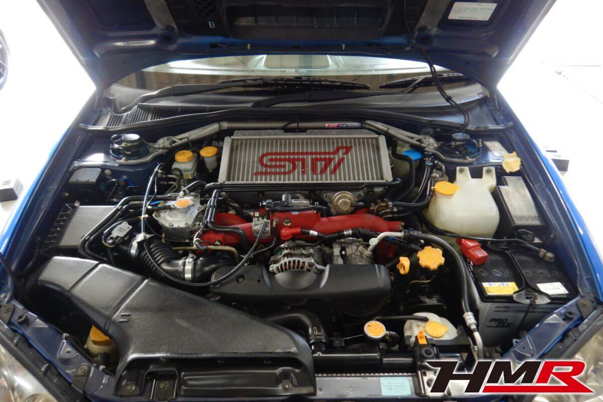 インプレッサWRXSTI(GDB)納車前点検整備