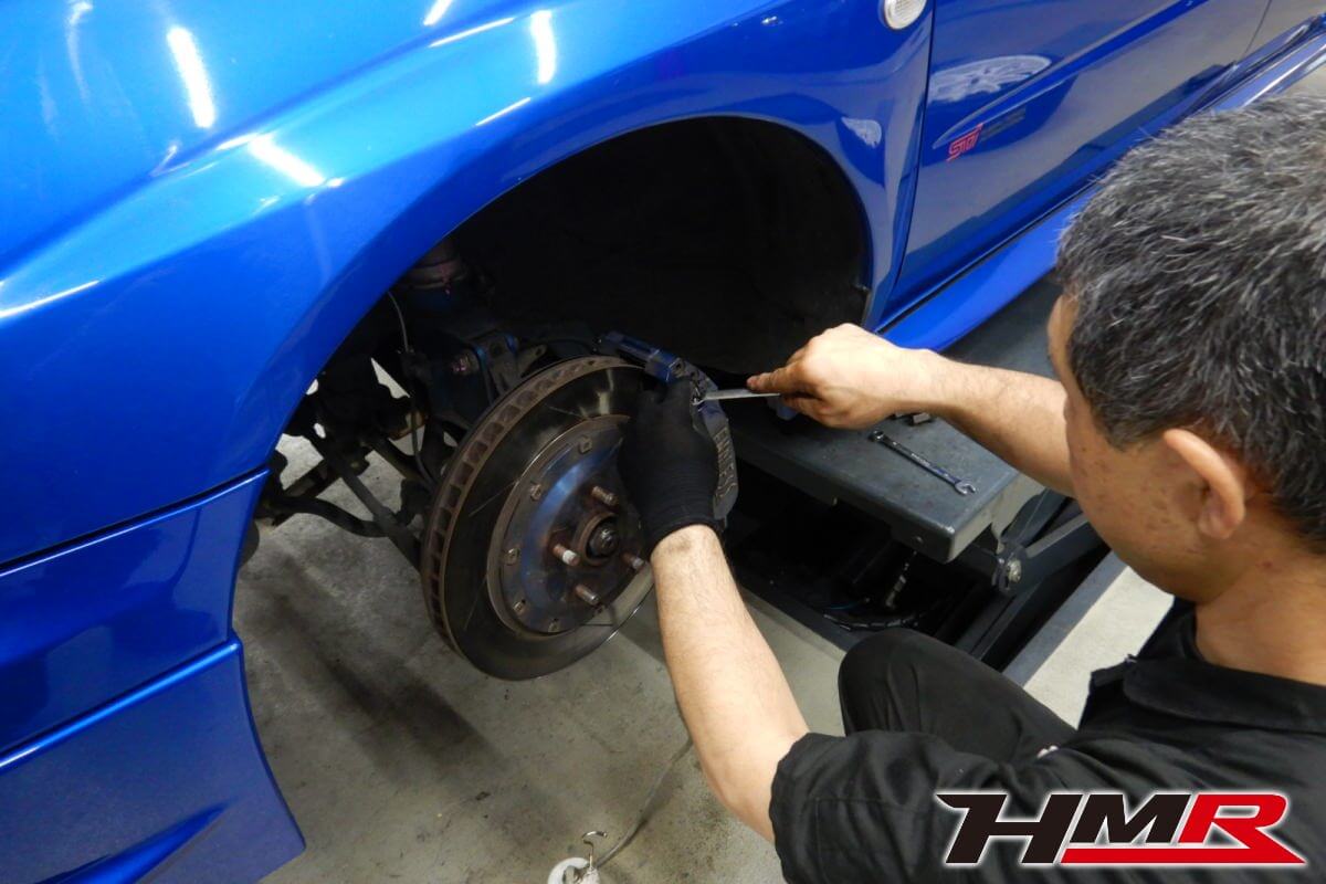 インプレッサWRXSTI(GDB)納車前点検整備