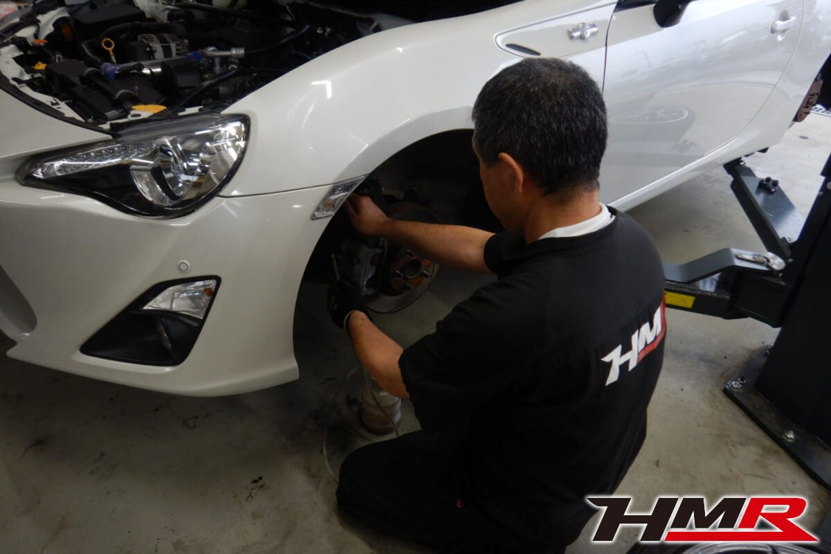 86(ZN6)納車前点検整備