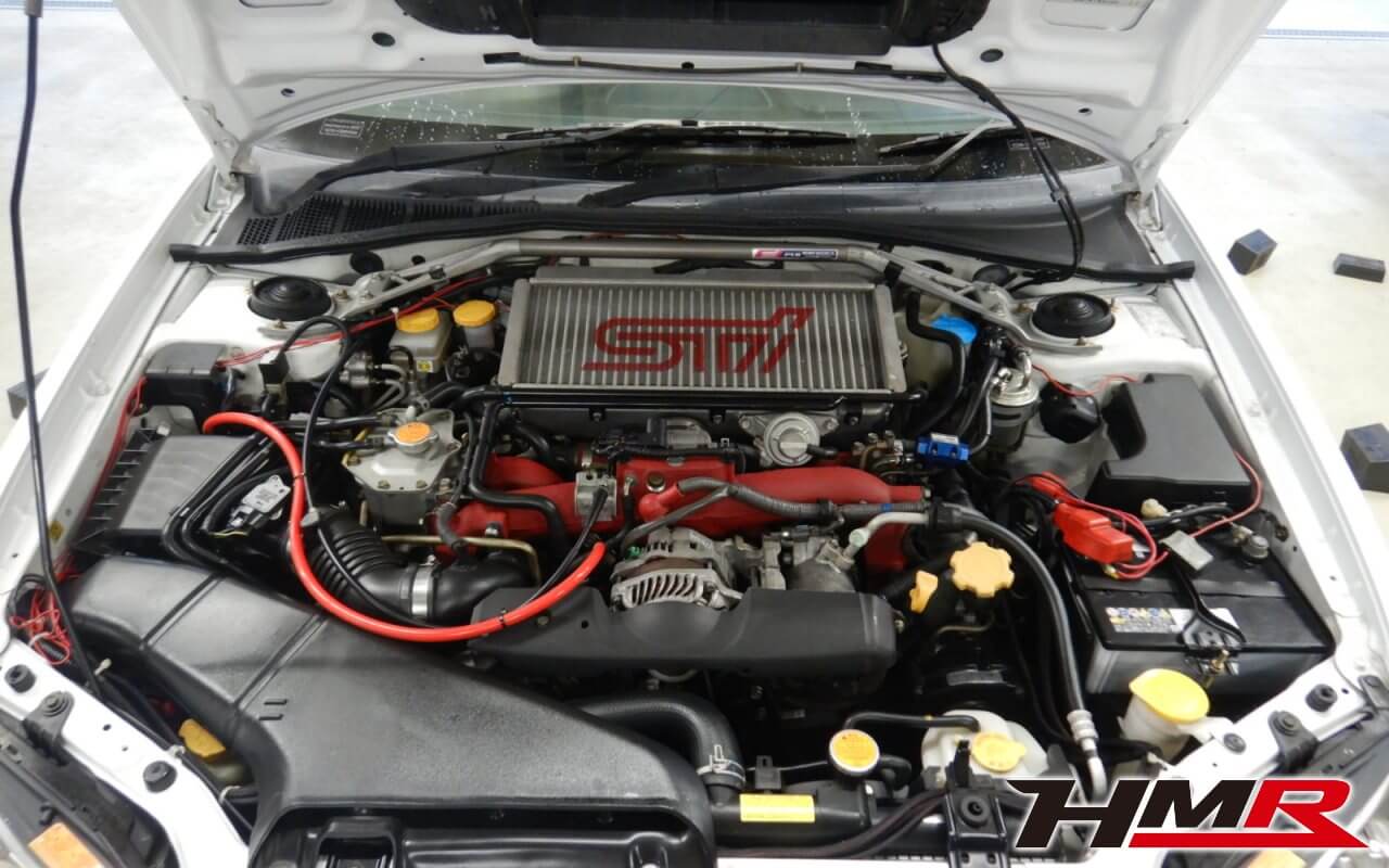 インプレッサWRXSTI(GDB)納車前点検