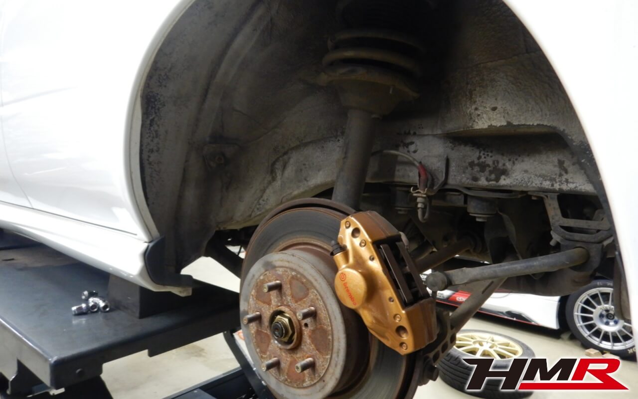 インプレッサWRXSTI(GDB)納車前点検