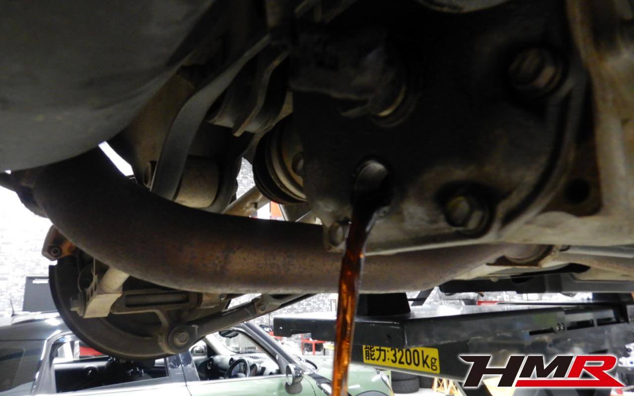 インプレッサWRXSTI(GDB)納車前点検