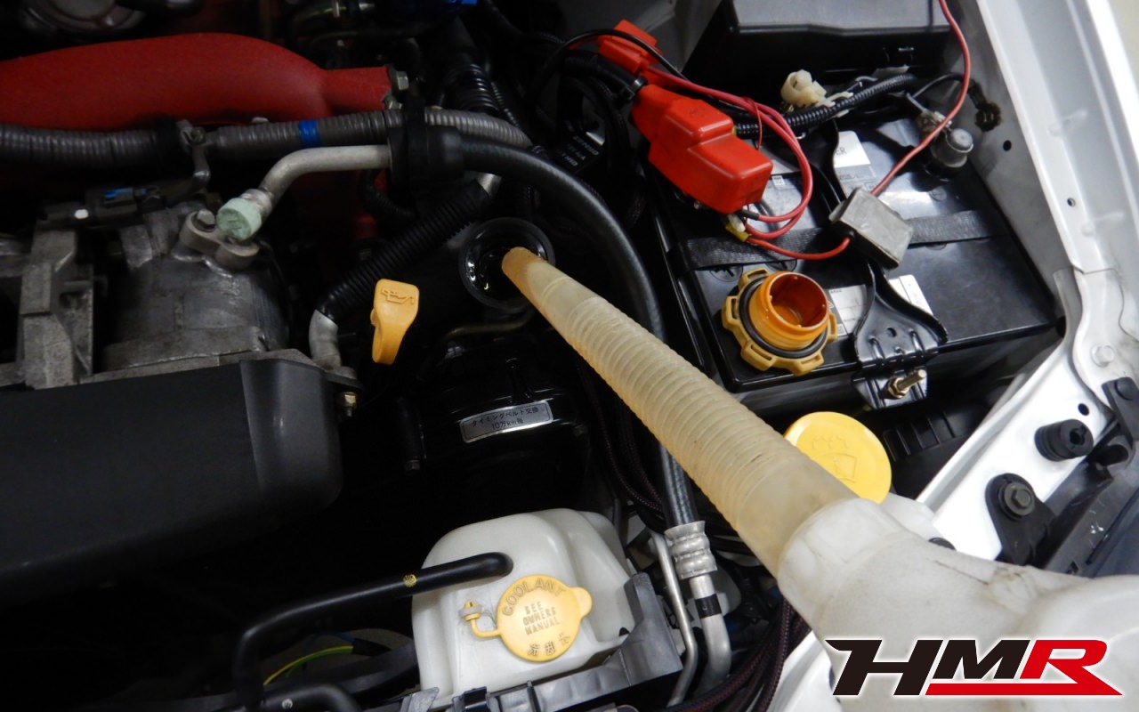 インプレッサWRXSTI(GDB)納車前点検