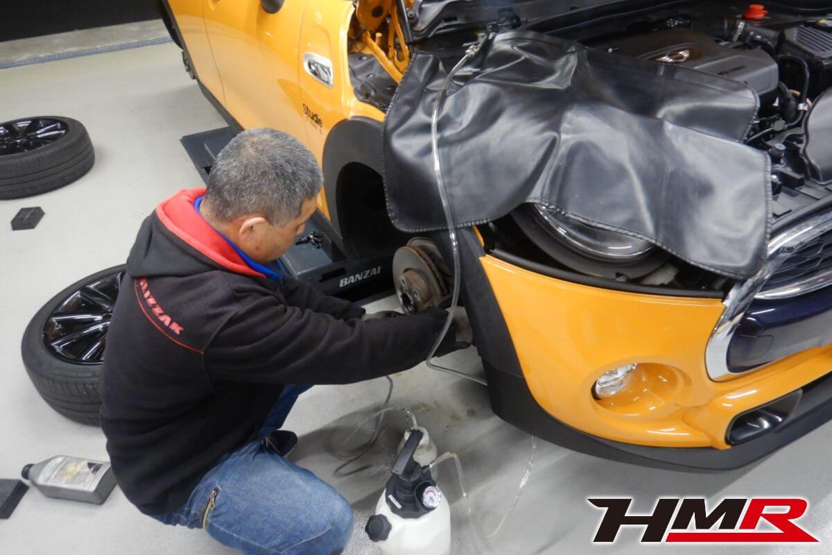 ミニクーパーSD(F55)納車前点検整備