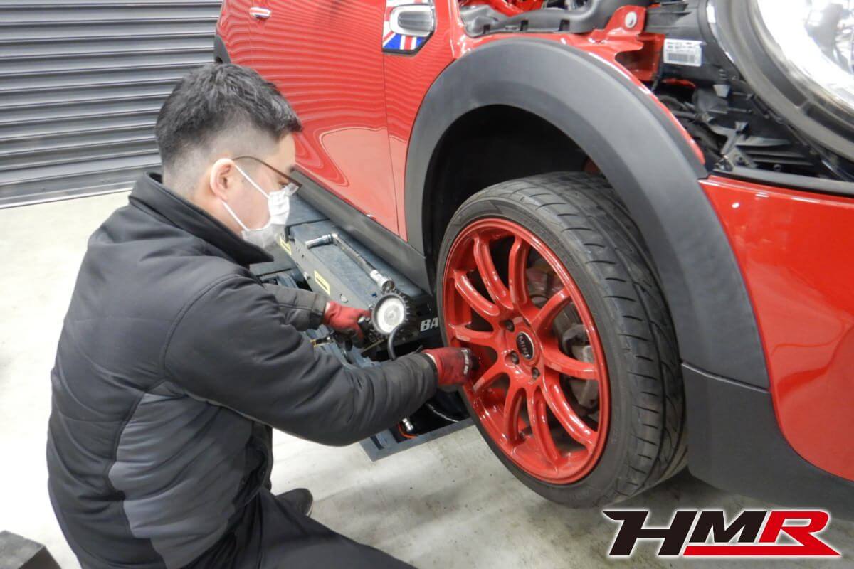 ミニクーパー(F56)納車前点検整備