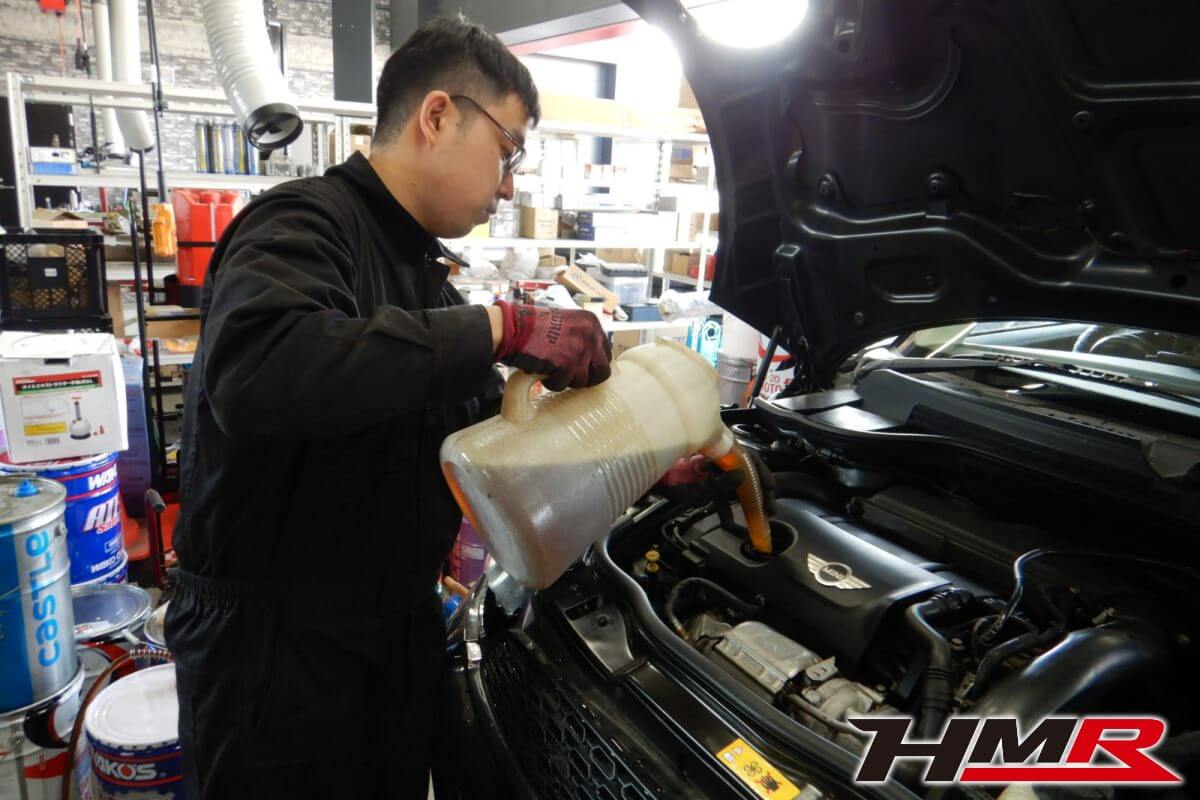 ミニクラブマンクーパーS(R55)納車前点検整備