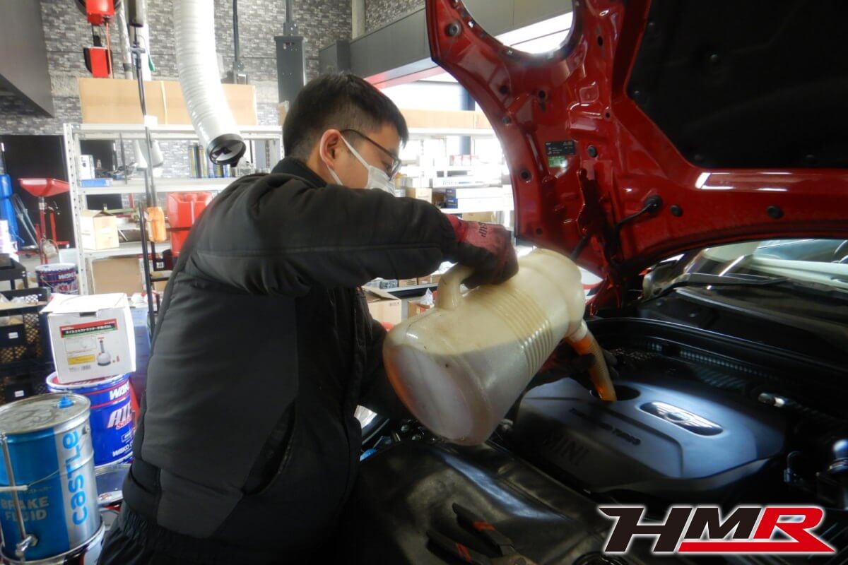 ミニクーパーS(F56)納車前点検整備