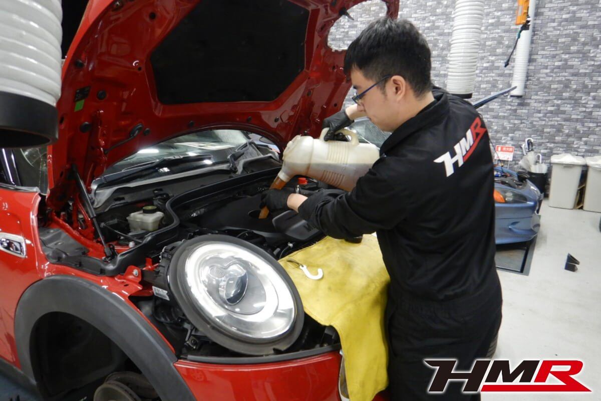 ミニクーパーS(F56)納車前点検整備