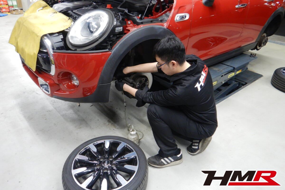 ミニクーパーS(F56)納車前点検整備