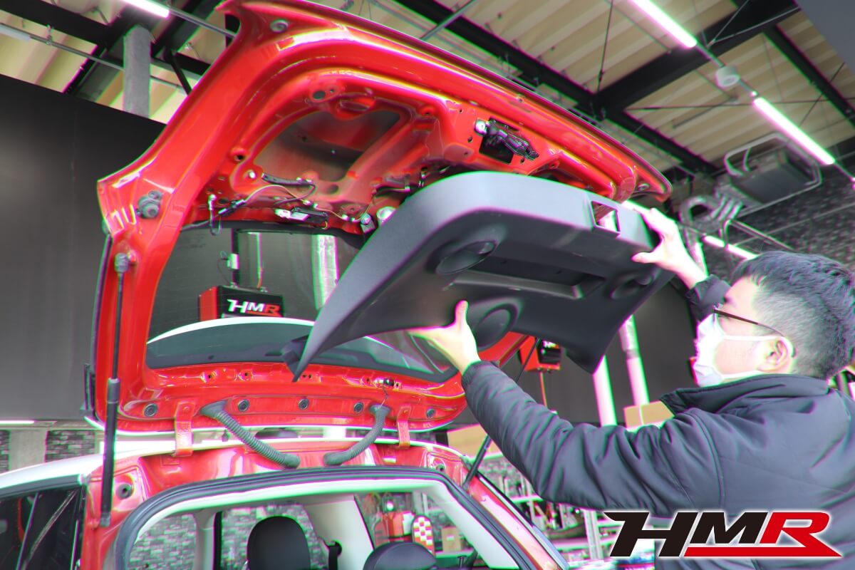 ミニクーパーS(F56)ドラレコ取付