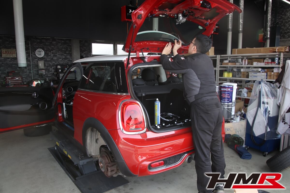 ミニクーパーS(F56)ドラレコ取付