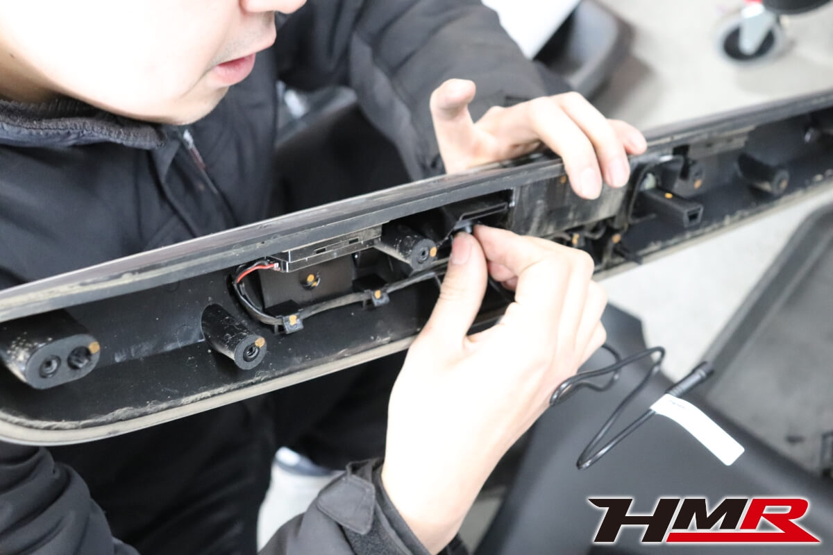 ミニクーパーS(F56)ドラレコ取付