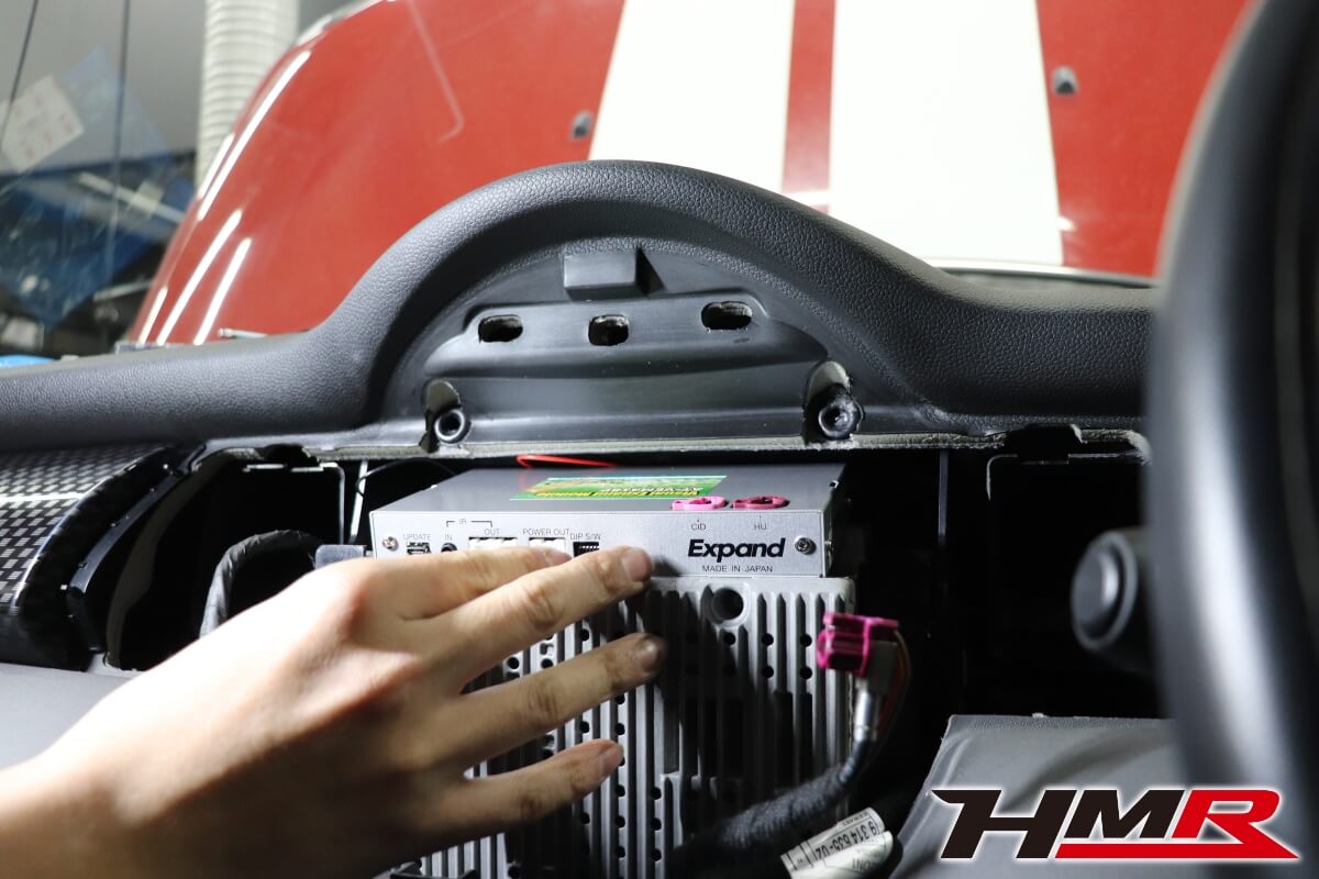 ミニクーパーS(F56)ドラレコ取付