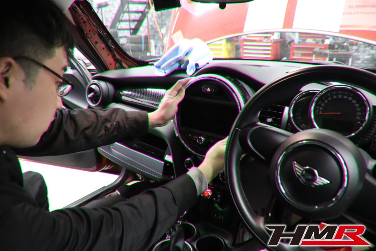 ミニクーパーS(F56)ドラレコ取付