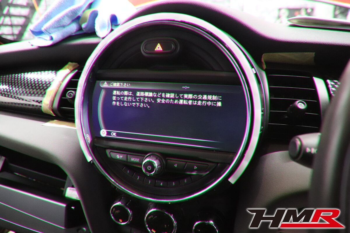 ミニクーパーS(F56)ドラレコ取付