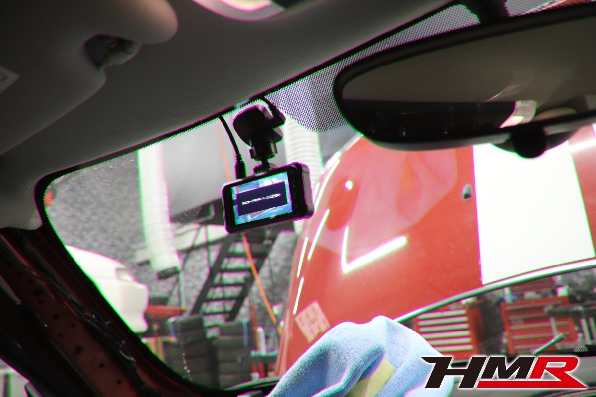 ミニクーパーS(F56)ドラレコ取付