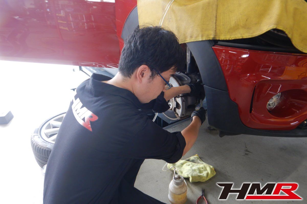 ミニクラブマン(F55)クーパーS納車前点検