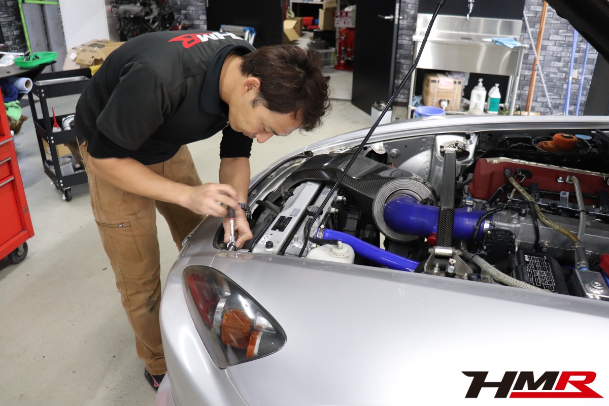 S2000 RG-Oアンダーパネル取付け