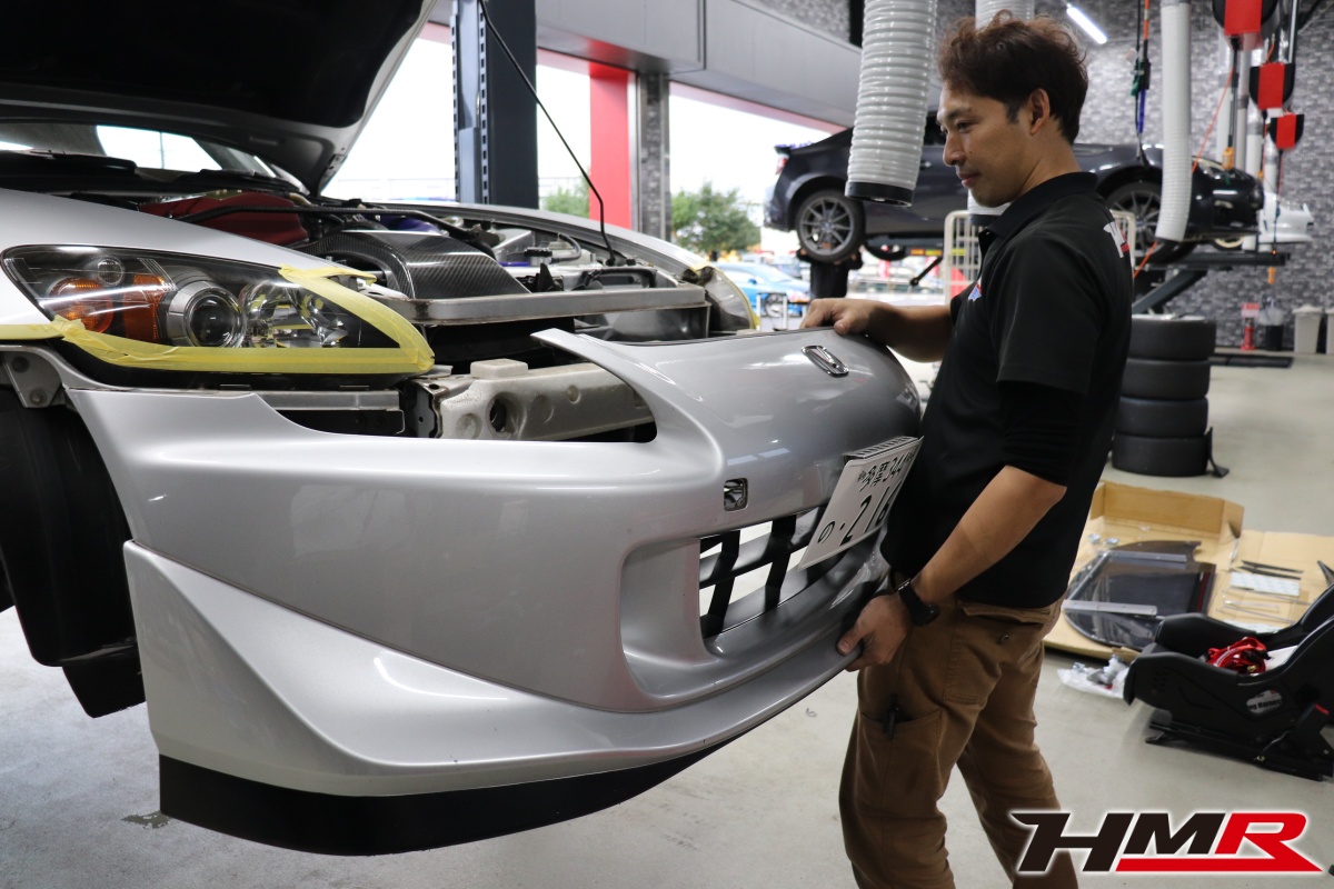 S2000 RG-Oアンダーパネル取付け