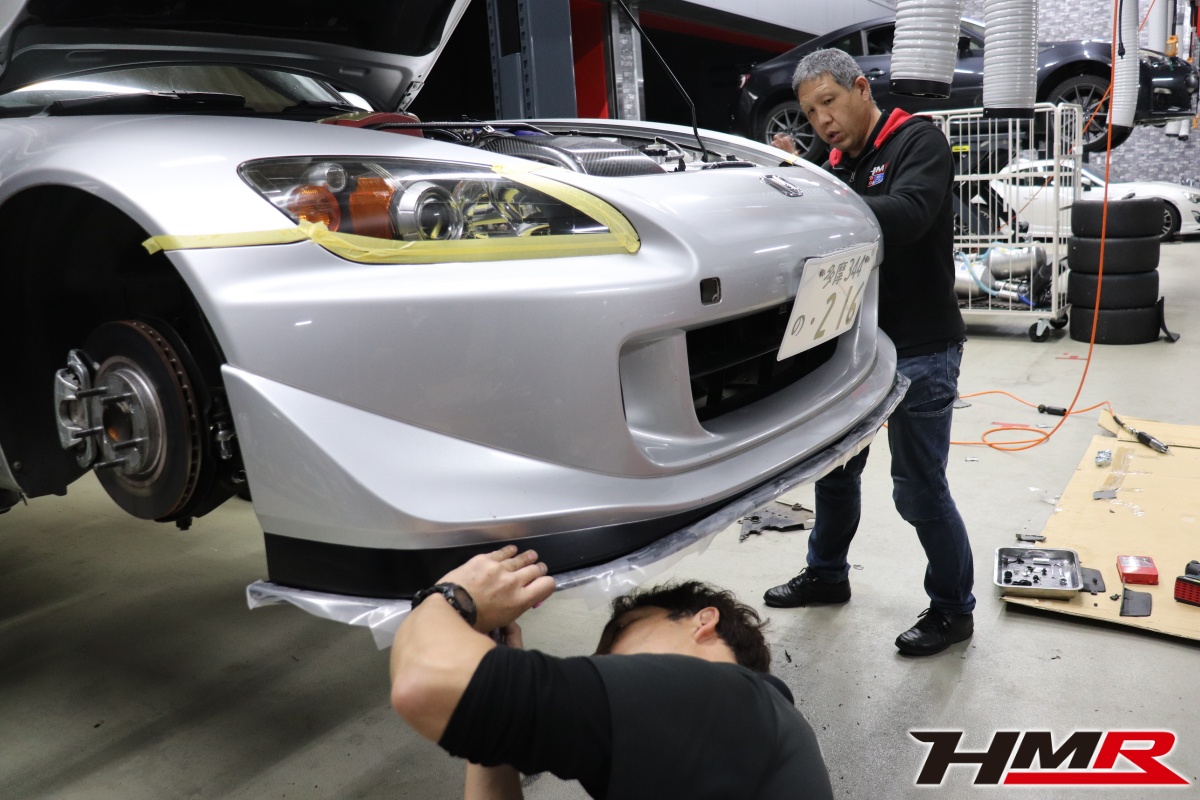 S2000 RG-Oアンダーパネル取付け