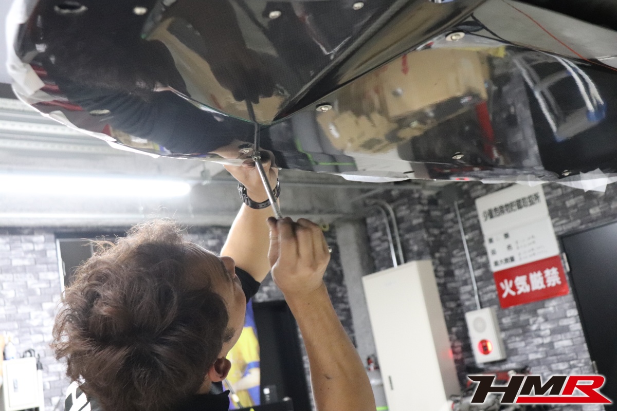 S2000 RG-Oアンダーパネル取付け