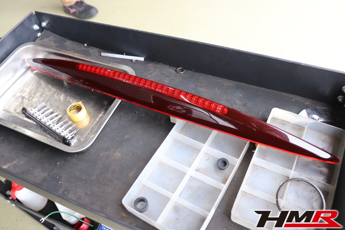 S2000 RG-Oトランクスポイラー取付け