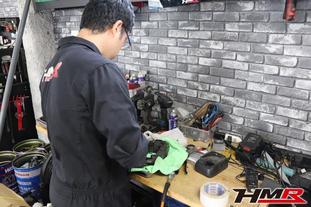 86エンドレスキャリパーOH