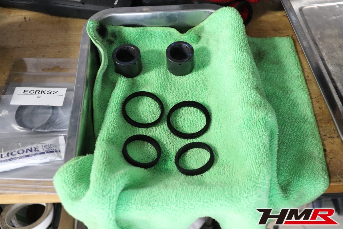 86エンドレスキャリパーOH