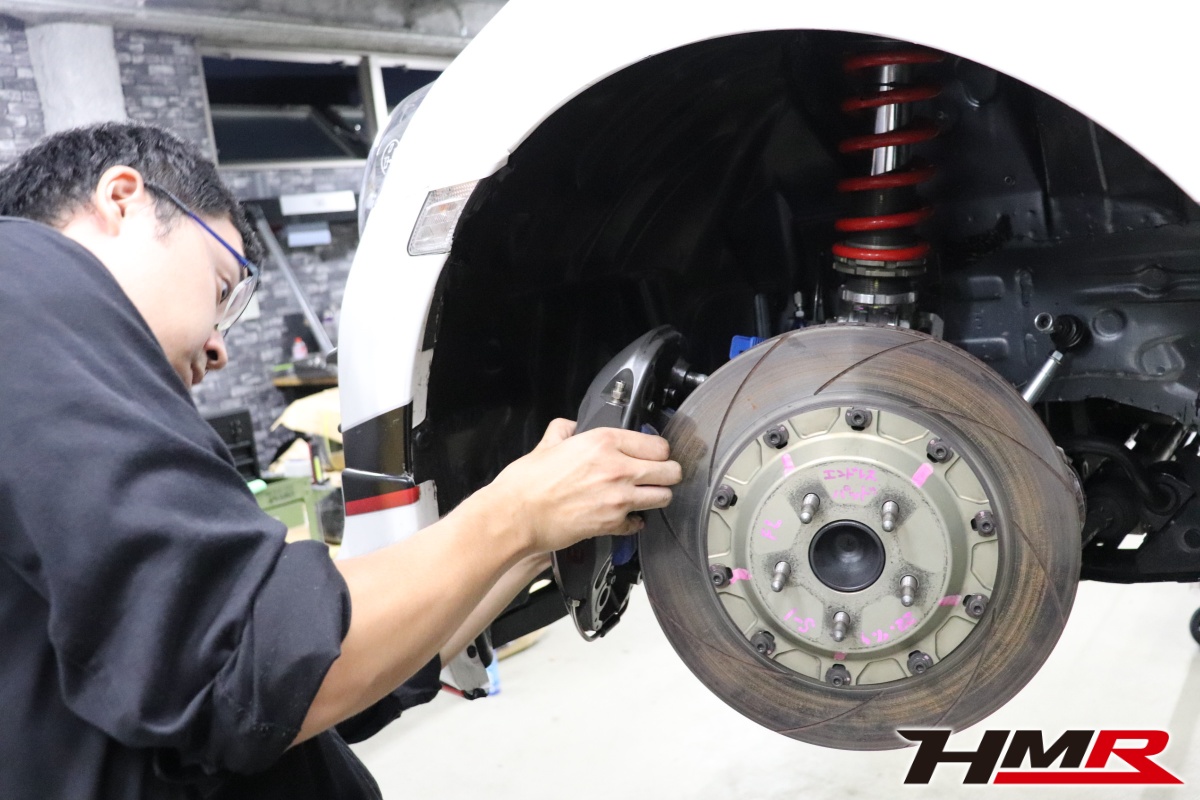 86エンドレスキャリパーOH