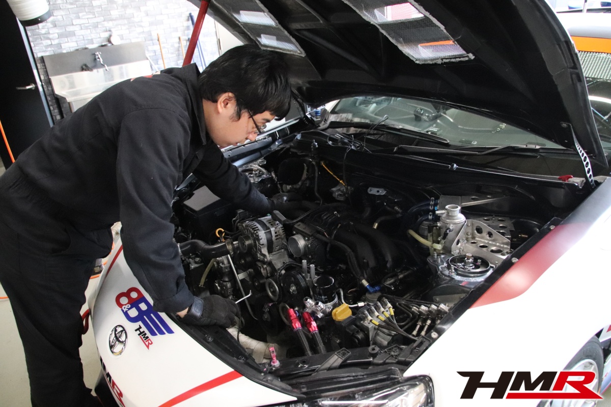 S耐86エンジン載せ替え