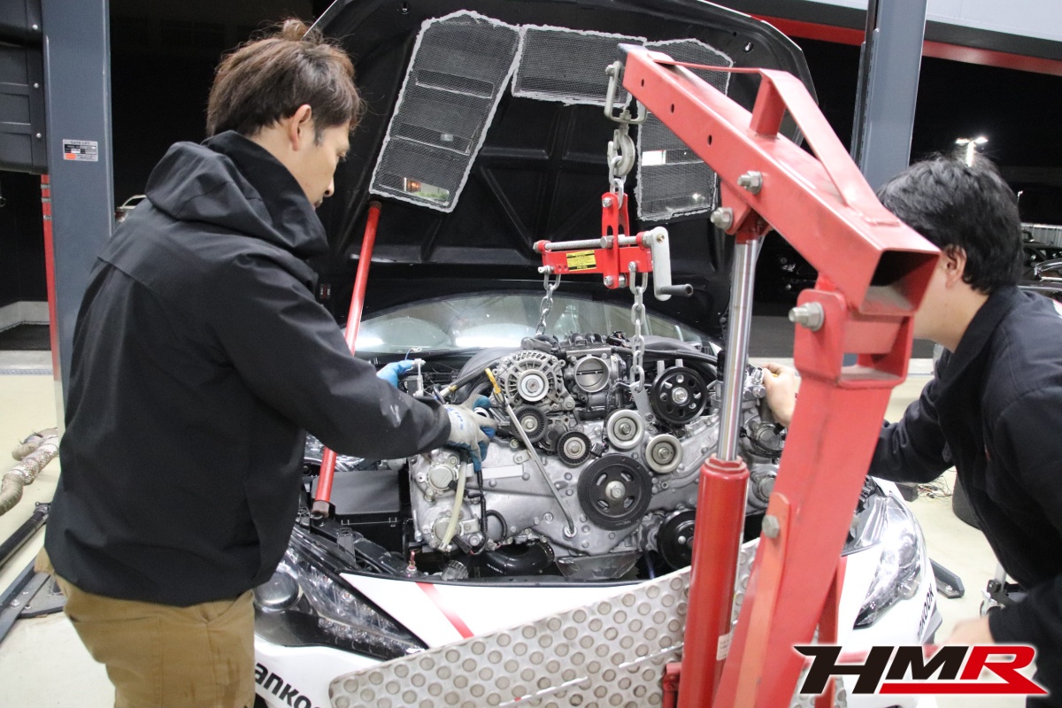 S耐86エンジン載せ替え