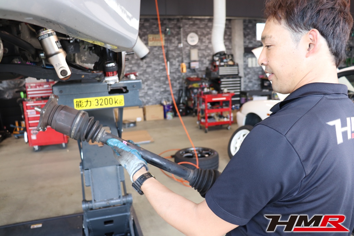 S2000ドライブシャフトオーバーホール