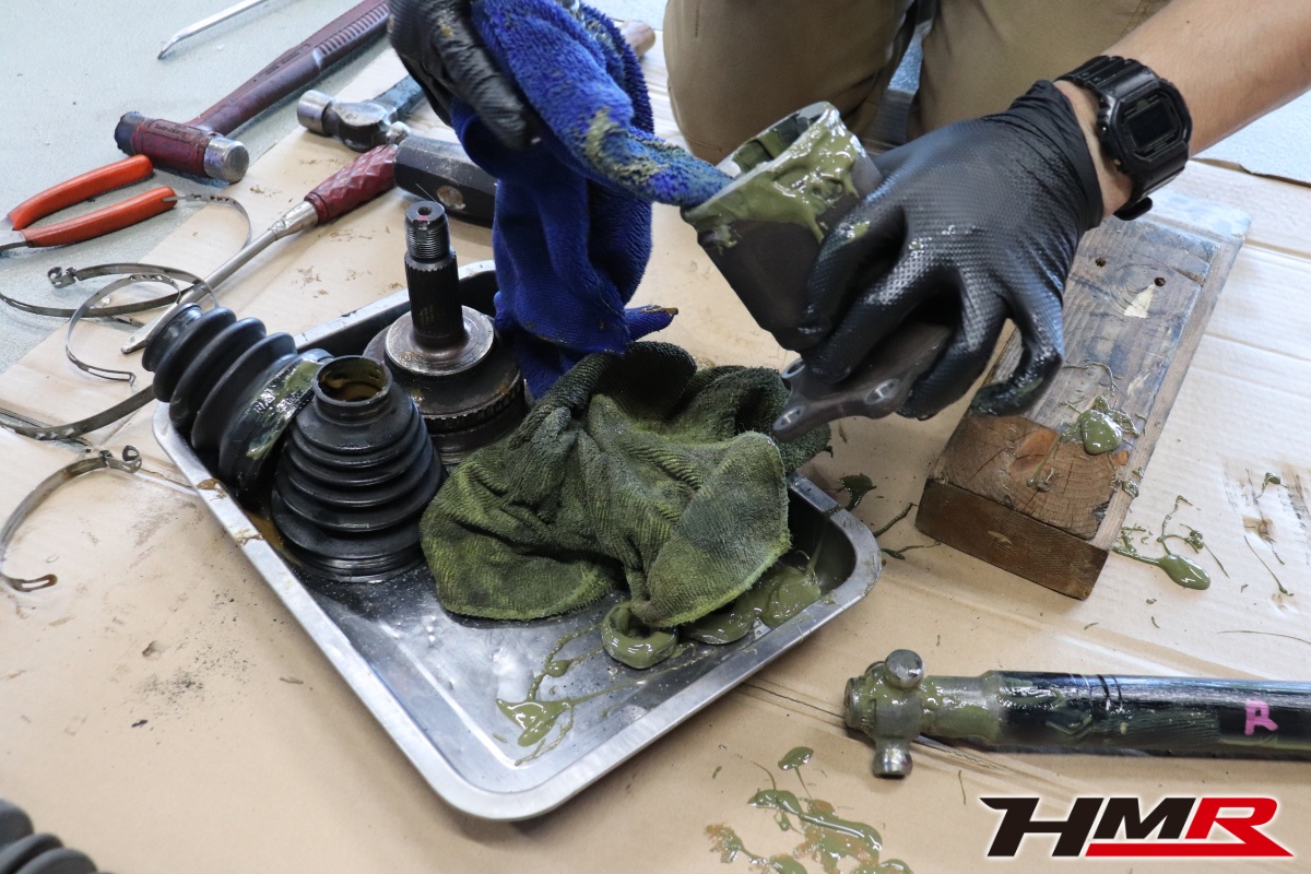 S2000ドライブシャフトオーバーホール