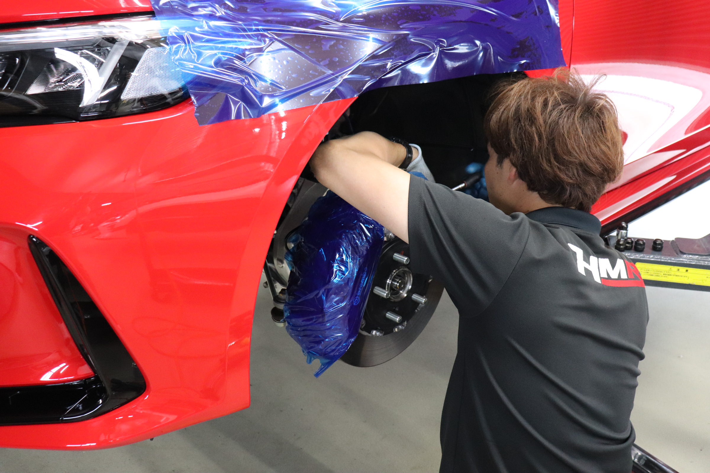 シビックタイプR(FL5) SPOONダウンサス取付け